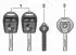 Keys, single lock and anti-theft system