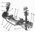 Front suspension device