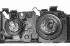Removal and installation the headlight range adjustment motor