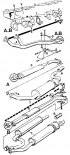 Exhaust gas exhaust system