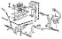 Parts of the automatic transmission control mechanism