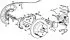 Rear disc brake parts for the 323i model