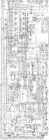 Wiring diagram for models «320» and «320A» with 6-cylinder engines, «323», «323A»