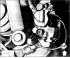 Removal and installation rear disc brake calipers. Models 325E/325i