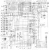 Electrical diagram of the 2BE carburetor produced since September 1985.