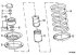 Disassembly of the suspension strut and shock absorber / Removal and installation of the coil spring