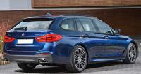 BMW G31, wagon, back view