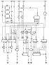 A fűtési és légkondicionáló rendszer sematikus diagramja