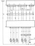 Typical circuit diagram of power seats without memory