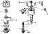 Деталі розподільника запалювання 6-циліндрового двигуна