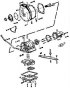 Parts of the crankcase of automatic gearboxes of the ZF brand