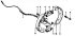 Details of the parking brake mechanism BMW models «525» and «528»