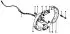 Parking brake mechanism parts for BMW models «525» and «528»