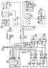 Scheme of switching on the cleaner and washer of the windshield and headlight cleaners