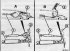 Removal and installation of gas-filled shock absorbers of the rear door and rear window glass frame Touring