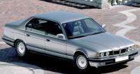 BMW E32, изглед отпред