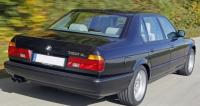 BMW E32, pogled straga