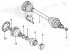 Rear suspension drive shafts. general description