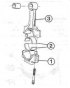 Pistons and connecting rods — installing and checking the oil clearance of connecting rod bearings