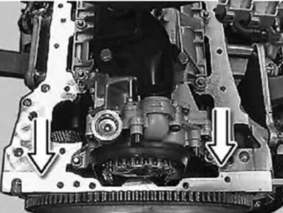 16. Нанести жидкий герметик Drei Bond 1209 (получение через Службу поставки запчастей BMW) в…