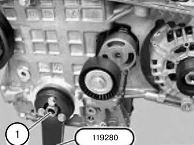 Внимание. Не допускать проворачивания двигателя.