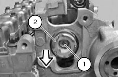Внимание. Винт (1) немагнитный и должен иметь защиту от падения.