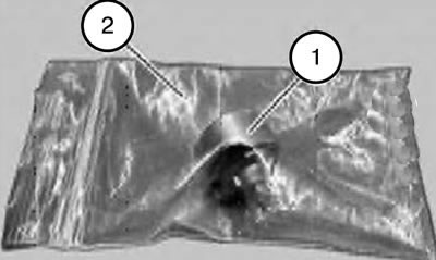 Внимание. Магнитное колесо (1) сильно намагничено и поэтому его необходимо защитить от…