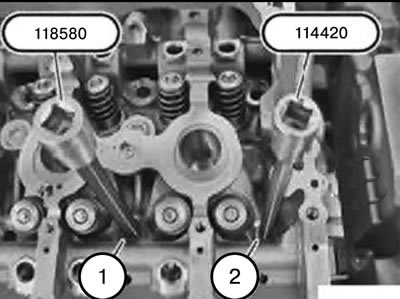 Внимание. Обратить внимание на различные головки болтов.