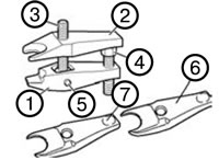 312240 - 312247 Ściągacz