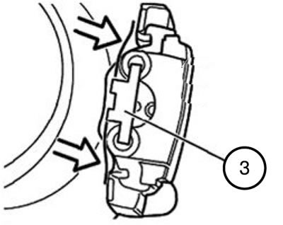 5. Scoateți arcul de fixare (3).