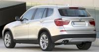 BMW X3 F25, поглед са задње стране