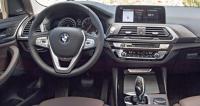 BMW X3 G01, control panel