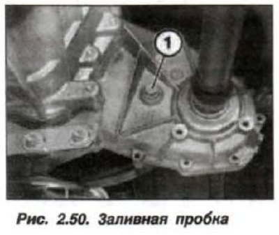 замена масла в раздатке бмв е60