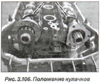 Подключить к приспособлению «11.3.450» источник сжатого воздуха (2-8 бар). Повернуть коленчатый вал…