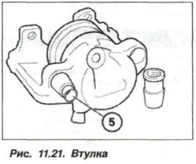 Verificați bucșele de ghidare (5, Fig. 11.21) dacă este necesar, instalați bucșa de ghidare din…