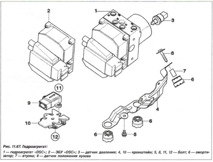 Блок dsc bmw e53 где находится Wymiana zespołu hydraulicznego układu "DSC" (BMW X5 E53 1999-2006: Podwozie: Ukł