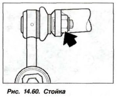 Výmena montážnych vzpier stabilizačnej tyče sa musí vykonať v nasledujúcom poradí. Odskrutkujte…