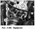 Replacing the thermostat of the cooling system