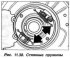 Replacing parking brake pads