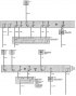 Wiring diagram for washer and wiper functions