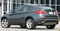 BMW X6 E71, vedere din spate