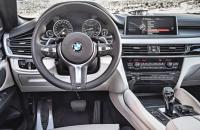 BMW X6 F16, control panel