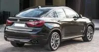 BMW X6 F16, vedere din spate
